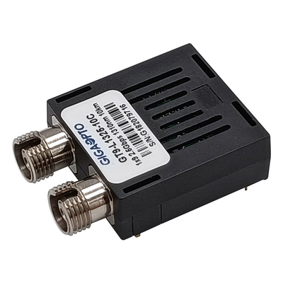 Bộ thu phát quang 2,5Gbps 1x9 1310nm 10km SMF Duplex SC FC ST LVPECL Mô-đun thu phát PECL