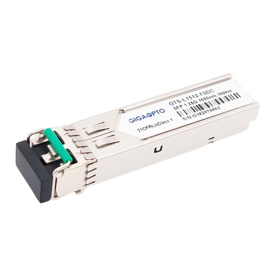 Mô-đun thu phát quang 1.25G SFP 1550nm 160km 1000BASE ZX SMF Duplex LC DOM
