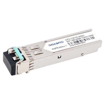 1.25G 1270 ~ 1610nm 100km 1000BASE CWDM SFP Mô-đun thu phát SMF DOM Duplex LC