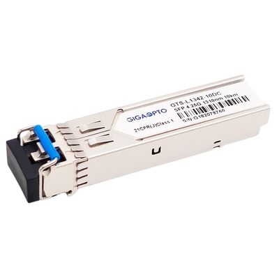 Mô-đun kênh cáp quang 4G SFP 1310nm 10km Mô-đun thu phát song công LC DOM 4.25G SMF