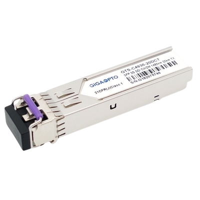 Bộ thu phát video SFP 3Gbps DVI CWDM Bộ phát đơn MSA 1270nm-1610nm 20km SMF LC DDM