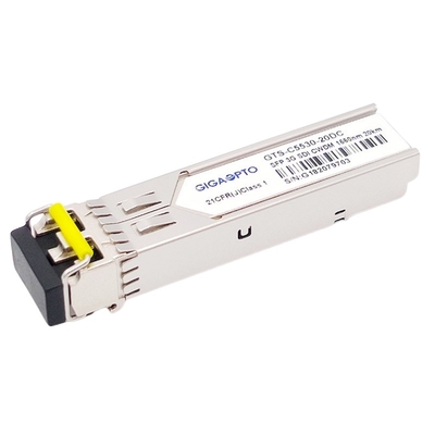 Mô-đun thu phát 3G SDI HD Video CWDM SFP 1270 ~ 1610nm Kênh 20KM LC DOM MSA Pin-Out