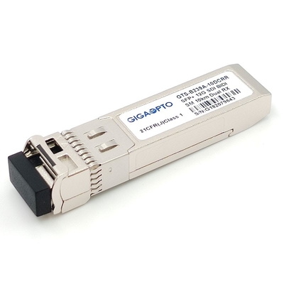Không phải MSA Pinout 12G SDI SMPTE SFP 1270nm-RX1 / 1330nm-RX2 10km Mô-đun bộ thu kép BiDi LC DOM