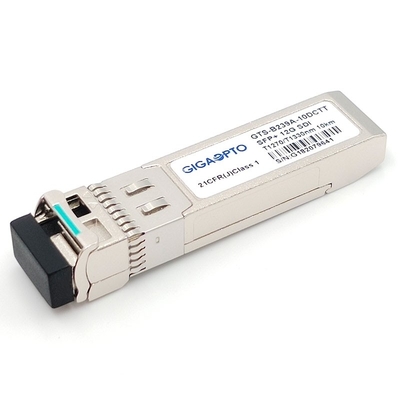 12G SDI SFP + Bộ thu phát BiDi Video SFP Mô-đun bộ phát quang kép TX1 1330nm TX2 1270nm