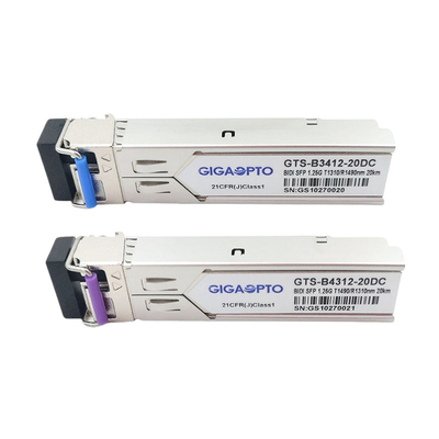 Tương thích với bộ thu phát SFP chế độ đơn HPE J9143B-20 BIDI