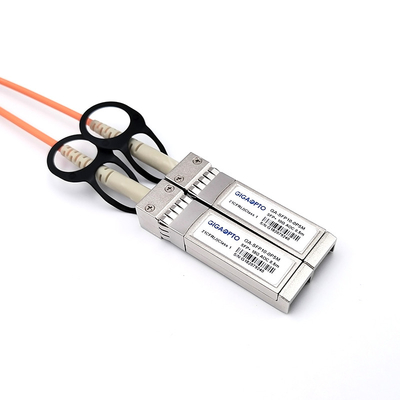 3m OM2 850nm SFP Qsfp+ Cáp quang hoạt động đa chế độ