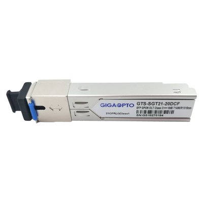 Bộ thu phát SFP GPON OLT Class D Mô-đun quang điện 8dBm TX DDM