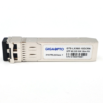 6G SDI SMPTE SFP PIN 10km Mô-đun thu đơn SMF LC Không phải MSA