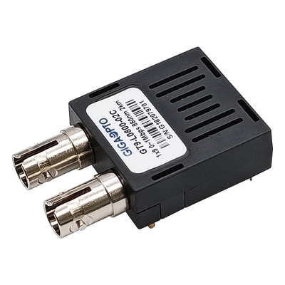 Bộ thu phát quang 0 ~ 1Mbps 1x9 Mô-đun thu phát 850nm MMF 2km TTL LVTTL Duplex SC FC ST