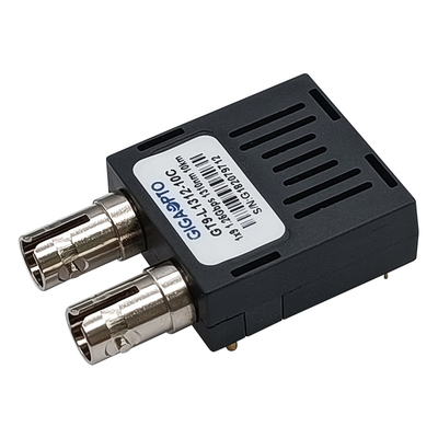 Mô-đun thu phát quang 1x9 sợi đơn 1,25Gbps SMF 1310nm 10km Hai mặt SC FC ST LVPECL PECL