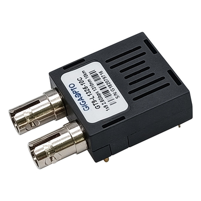 Bộ thu phát quang 2,5Gbps 1x9 1310nm 10km SMF Duplex SC FC ST LVPECL Mô-đun thu phát PECL