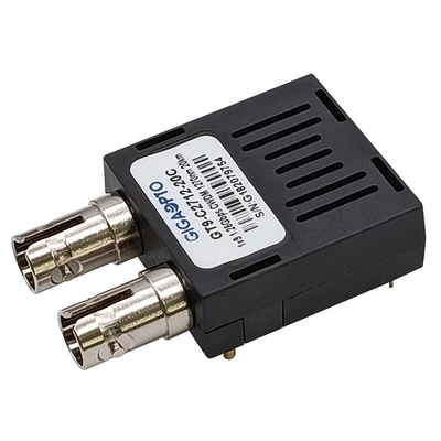 Bộ thu phát CWDM 1x9 1.25Gbps 1270nm 1610nm 20km Mô-đun thu phát song công SC ST FC SMF PECL LVPECL