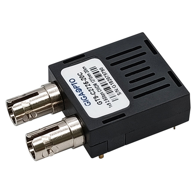 Bộ thu phát quang DFB 1x9 2,5Gbps CWDM 1270nm 1610nm 20km Mô-đun SMF song công SC ST FC