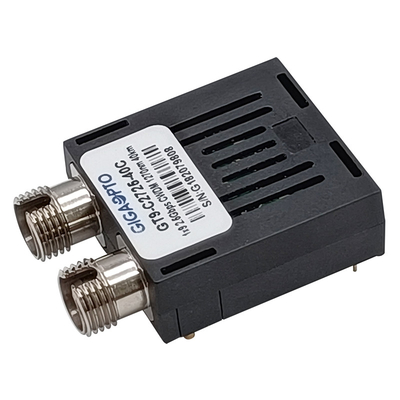 Bộ thu phát song công SC ST FC 1x9 Mô-đun thu phát SMF 2,5Gbps CWDM 1270nm 1610nm 40km