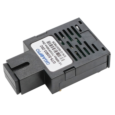 Bộ thu phát 1x9 sợi đơn 155Mbps BIDI TX1310nm RX1550nm 20km Mô-đun thu phát SMF đơn SC FC ST