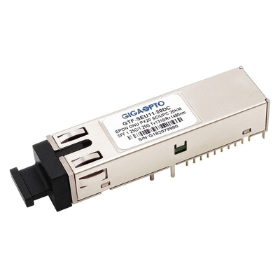 Mô-đun EPON SFF ONU PX20 1.25G SFF 2x10 TX1310nm / RX1490nm SC UPC SMF DDM