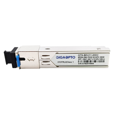 Mô-đun EPON ONU SFP 1,25Gbps Bộ thu phát SFP LC 20km PX20 TX1310nm RX1490nm