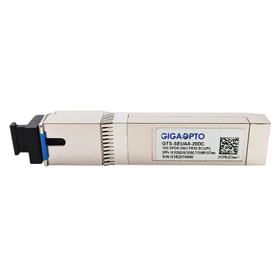Mô-đun 10G EPON SFP Mô-đun ONU SFP + Đối xứng PR30 TX1270nm 10.3G RX1577nm Mô-đun thu phát 10.3G SC UPC