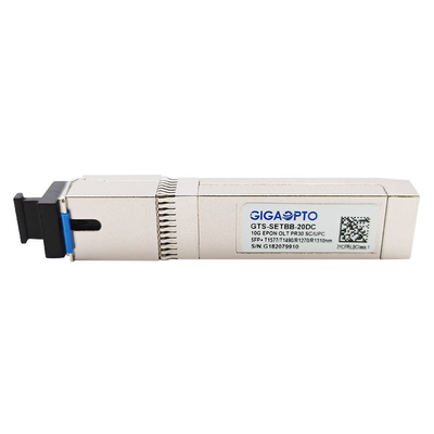Mô-đun 10G EPON SFP OLT SFP + PR30 Đối xứng T1577nm 10G T1490nm 1G R1270nm 10G R1310nm 1G