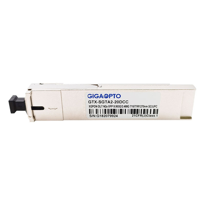 Mô-đun thu phát XGPON OLT N2a XFP TX 1577nm 9.953G / RX1270nm 2.488G SMF 20km SC UPC DDM