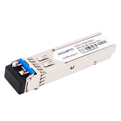 OC-48 / STM-16 SR-1 Mô-đun thu phát quang khác 2.5Gbps SFP 1310nm 2km DOM Bộ thu phát quang LC SMF song công