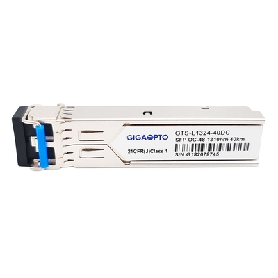 SMF LC DOM Mô-đun thu phát quang khác OC-48 STM-16 LR-1 2,5Gbps SFP 1310nm 40km