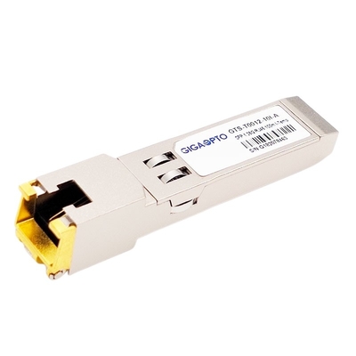 Mô-đun thu phát quang SFP 1000Mbps chế độ đơn 1000BASE T Đồng RJ-45 100m Công nghiệp