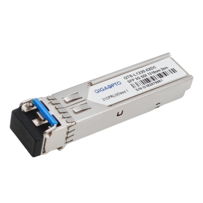 3G SDI SMPTE SFP 1310nm 2km SMF Transceiver Modules Song công LC DOM MSA Pinout với các mẫu bệnh lý video
