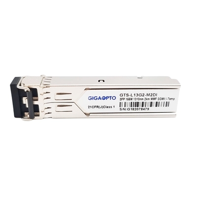 Mô-đun thu phát quang 100BASE FX SFP cho Gigabit Ethernet 2km Bộ thu phát sợi quang song công 1310nm 155Mbps