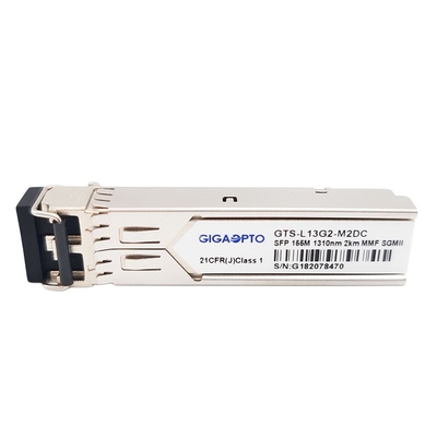 100BASE FX SGMII SFP Transceiver 1310nm MMF 2km LC DOM Module cho cổng Gigabit Ethernet SFP