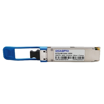 QSFP + SMF 40GBASE PSM4 4x10G 10km 1310nm MTP MPO-12 Industrial DOM