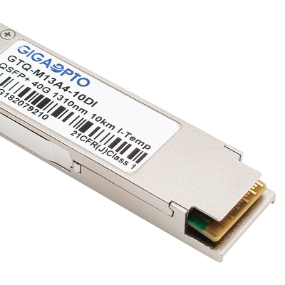 QSFP + SMF 40GBASE PSM4 4x10G 10km 1310nm MTP MPO-12 Industrial DOM