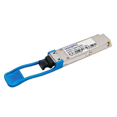 QSFP + 40GbE LR4 Lite Mô-đun thu phát cáp quang SMF song công LC 2km DOM