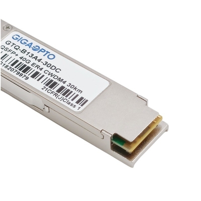 Mô-đun thu phát quang DOM LC 40G ER4 Lite 30KM QSFP + 1310nm