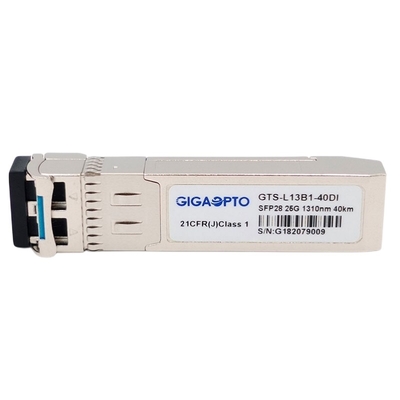 SFP28 25GBASE ER 1310n Mô-đun thu phát SFP quang 40km EML APD SMF LC DOM Industrial