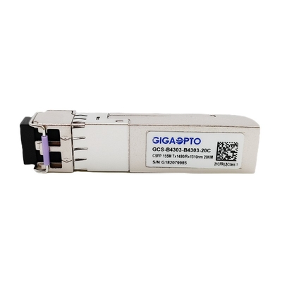 2 Bộ thu phát sợi quang 100BASE BIDI CSFP Fiber TX1490nm RX1310nm LC 20km DOM