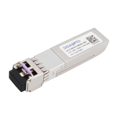 2 Bộ thu phát sợi quang 100BASE BIDI CSFP Fiber TX1490nm RX1310nm LC 20km DOM