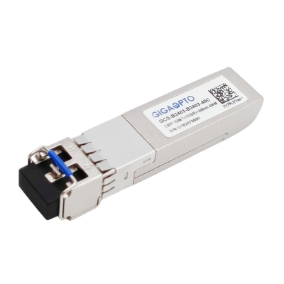 Kênh kép Bộ thu phát SFP BIDI nhỏ gọn 155Mbps TX1310nm RX1490nm LC 40km DOM