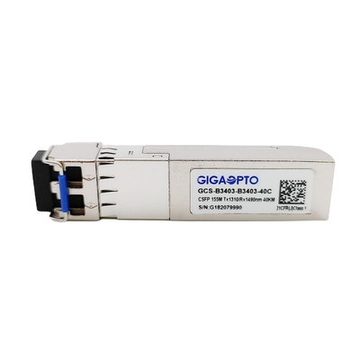 Kênh kép Bộ thu phát SFP BIDI nhỏ gọn 155Mbps TX1310nm RX1490nm LC 40km DOM