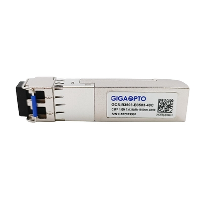 2 Fibre 100Base CSFP Bộ thu phát BIDI EX TX 1310nm RX 1550nm LC 40km DOM