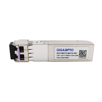 1.244G Mô-đun thu phát BIDI CSFP kênh kép TX1490nm RX1310nm SMF 40km