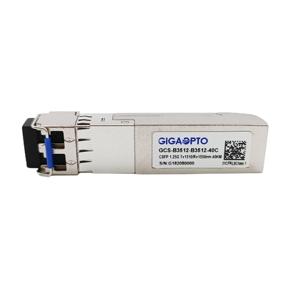 2 Sợi nhỏ gọn 1.244Gbps SFP BIDI 1310nm 1550nm SMF 40km LC DOM