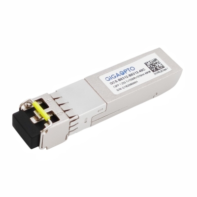 Bộ thu phát BIDI kép 1000BASE CSFP 40km TX1550 RX1310 SM LC DOM