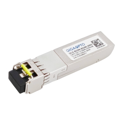 10G SFP nhỏ gọn + Bộ thu phát BIDI kép 20 km LC DOM