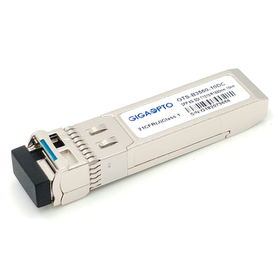Mô-đun thu phát 6G SDI SMPTE SFP BIDI LC TX1310nm RX1550nm 10km MSA