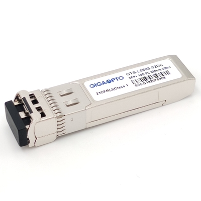 Mô-đun kênh sợi quang SFP + 10G FC 850nm MMF 300m LC DOM