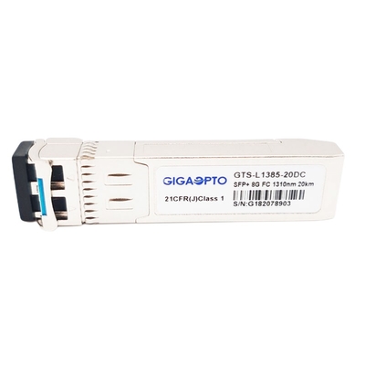 Kênh sợi thổ cẩm 8G SFP + Bộ thu phát DOM SMF 1310nm 20km