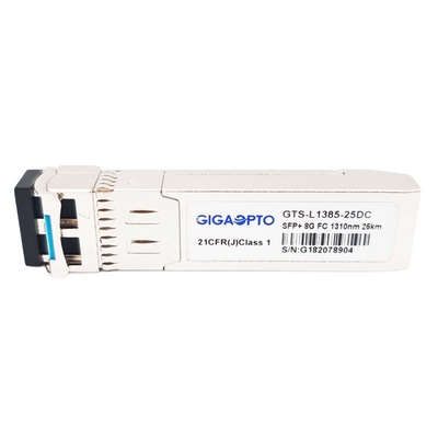 Mô-đun thu phát kênh sợi quang SFP + 8G FC SMF 1310nm 25km LC DOM