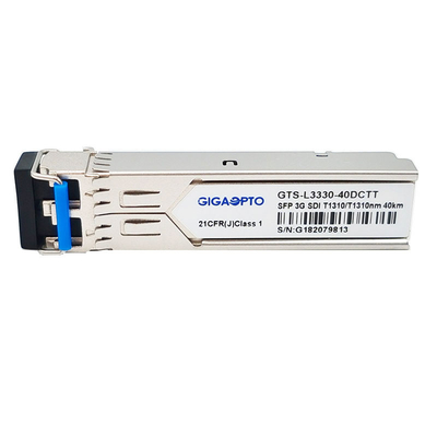 Bộ phát SM quang kép 3G SDI 1310nm 40km Mô-đun mô hình bệnh lý video không phải MSA Pinout