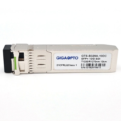 Bộ thu phát 12G UHD SDI Video SFP Bộ thu phát quang học 12R SMPTE BiDi 13T